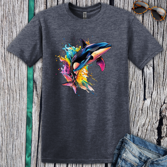Vibrant Orca T-Shirt