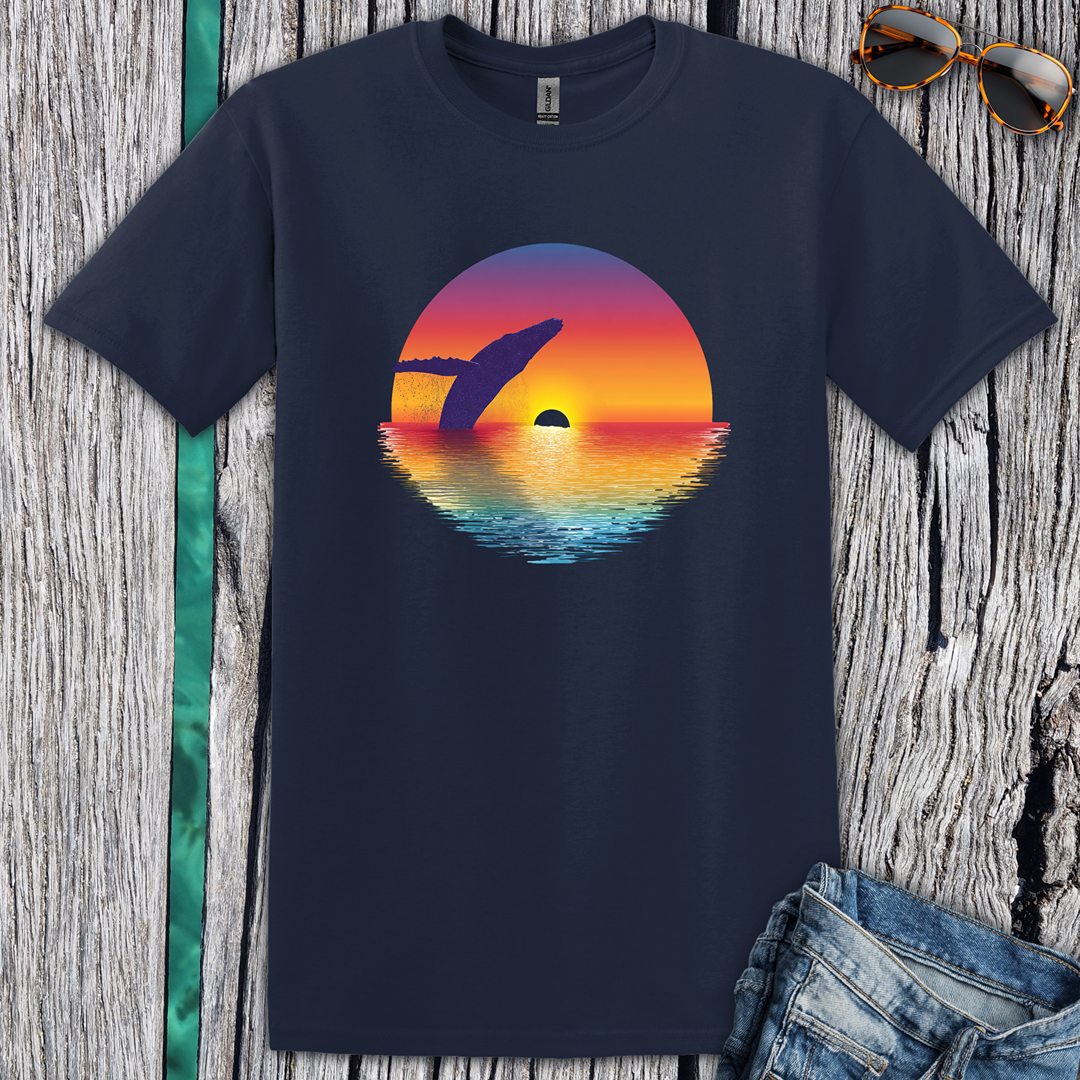 Whale Sunset T-Shirt