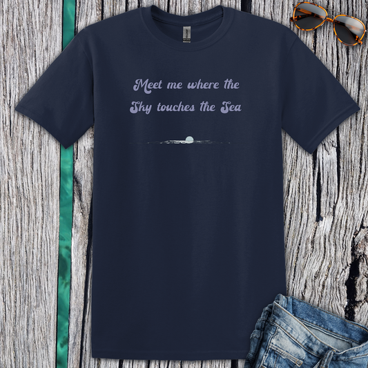 Meet Me Where the Sky Touches the Sea T-Shirt