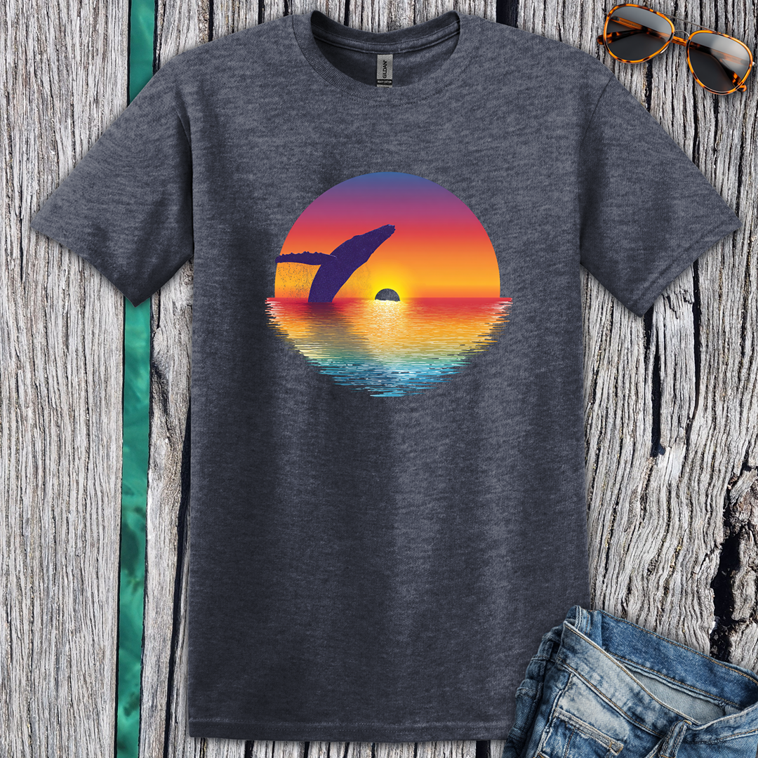 Whale Sunset T-Shirt