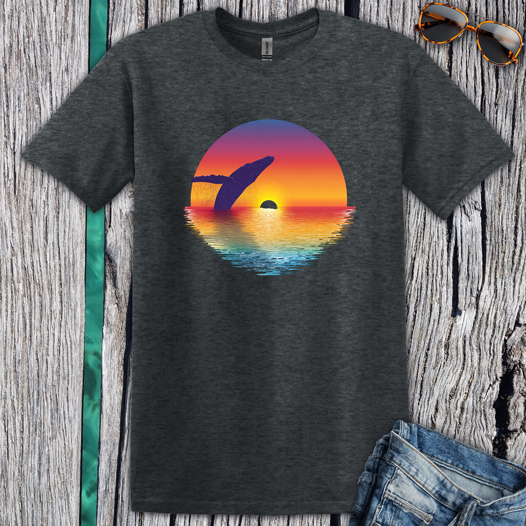 Whale Sunset T-Shirt